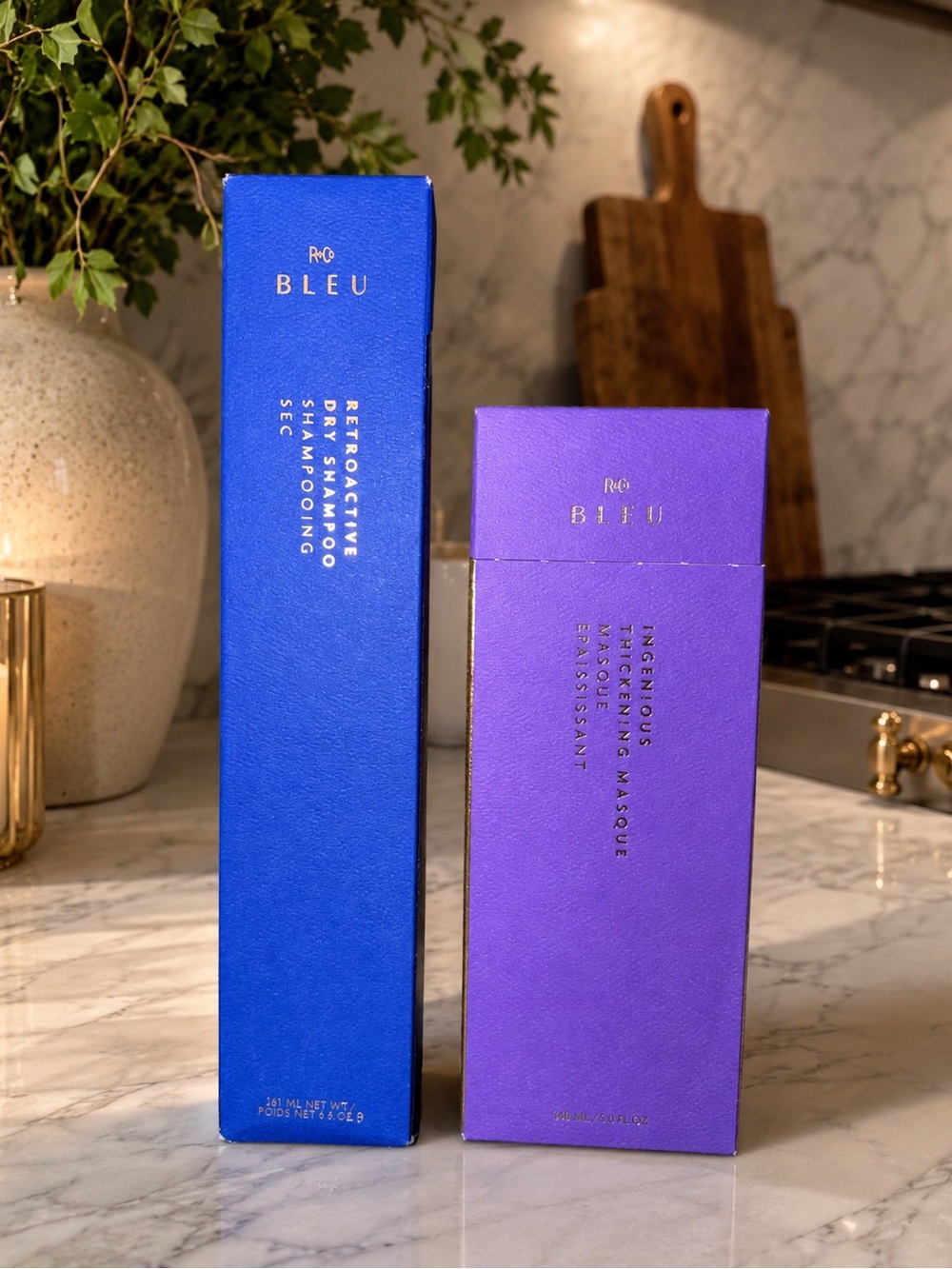 R+Co BLEU Dry Shampoo & Thickening Masque Duo - Luxury Haircare 🎀